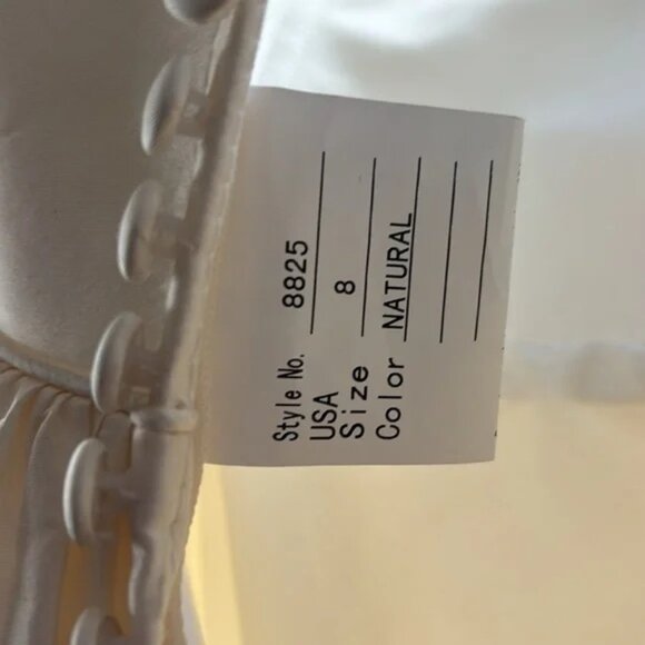 NWT Justin Alexander 8825 Wedding Dress - Picture 10 of 13